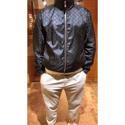 louis vuitton windbreaker brown|louis vuitton windbreaker men.